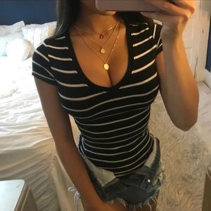 dainty Triple layered gold necklace